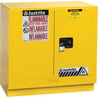 Armoire de s&eacute;curit&eacute; pour dessous de comptoir pour produits inflammables EX Sure-Grip, 22 gal., 2 Porte(s), 35" La x 35" h x 22" p Cintas