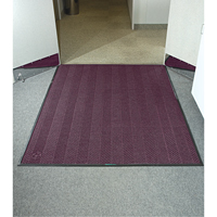 Waterhog&reg; Eco Elite Matting, Wiper/Scraper, 4' x 6' x 3/8", Maroon Cintas