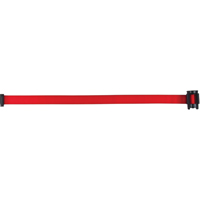 Tape Cassette for Build-Your-Own Crowd Control Barriers, Blank, 7', Red Tape Cintas