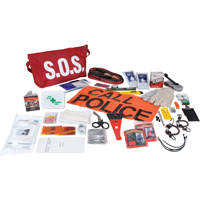 S.O.S. Distress First Aid Kits, Class 1 Medical Device, Nylon Bag Cintas