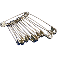 Safety Pins, Assorted Sizes Cintas