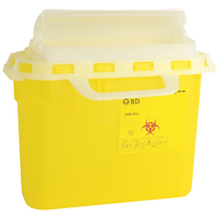 Boîtes pour objets pointus & tranchants BD, Capacit&eacute; de 5,1 L  Cintas