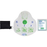 CPR Faceshield Kits, Single Use Faceshield, Class 2 Cintas