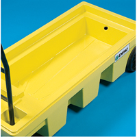 Poly-Spillcart Cart, 66.5" L x 29" W x 43.9" H, 57 US gal. Spill Cap. Cintas