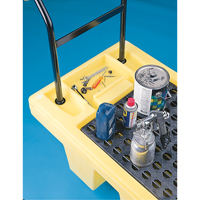 Poly-Spillcart Cart, 66.5" L x 29" W x 43.9" H, 57 US gal. Spill Cap. Cintas