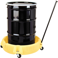 Spill Scooter, 35" dia. x 9" H, 11 US gal. Spill Cap. Cintas