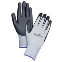 Lightweight Breathable Coated Gloves, 6/X-Small, Foam Nitrile Coating, 13 Gauge, Polyester Shell Cintas