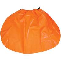 Hard Hat Rain Shield, One Size, Orange, Nylon/PVC Cintas