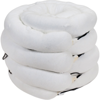 Premium Sorbent Boom, Oil Only, 10' L x 5" W, 35 Gal. Absorbancy, 4 /Pack Cintas