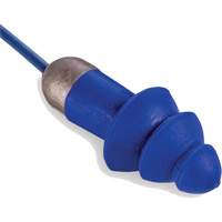 Bouchons d'oreille r&eacute;utilisables et d&eacute;tectable Rockets, Avec cordon, Taille unique, Vrac - &eacute;tui en plastique, NRR dB 27 Cintas