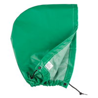 Capuchons imperm&eacute;ables AcidBasic r&eacute;sistants aux produits chimiques et &agrave; l'acide, Taille unique, Vert, Polyester Cintas
