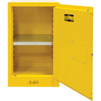 Flammable Storage Cabinet, 12 gal., 1 Door, 23" W x 35" H x 18" D Cintas