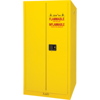 Armoire pour produits inflammables, 60 gal., 2 Porte(s), 34" La x 65" h x 34" p Cintas