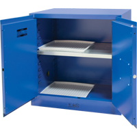 Corrosive Liquids Cabinet, 22 gal., 35" x 35" x 22" Cintas