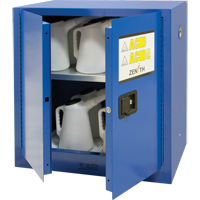 Corrosive Liquids Cabinet, 22 gal., 35" x 35" x 22" Cintas