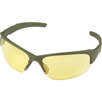 Lunettes de s&eacute;curit&eacute; s&eacute;rie Z2000, Lentille Ambr&eacute;e, Anti-&eacute;gratignures, R&eacute;pond ou surpasse la norme CSA Z94.3 Cintas