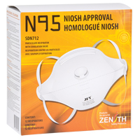 Respirateur contre les particules, N95, Certifi&eacute; NIOSH, Moyen/grand Cintas