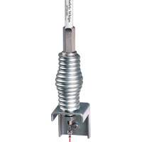 Support porte-drapeau Safety Whip, Fixation Ressort Cintas