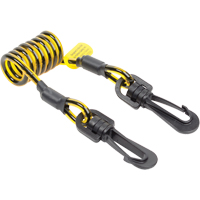 Coil Tool Tether, Coil, Dual Clip Cintas