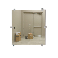 Flat Mirror, 18" H x 30" W, Unframed Cintas