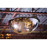 360° Dome Mirror, Full Dome, Closed Top, 18" Diameter Cintas