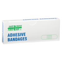 Bandages, Rectangular/Square, 3", Plastic, Non-Sterile Cintas