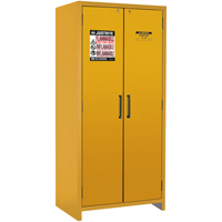 Armoire d'entreposage 90 minutes s&eacute;curitaire et conforme &agrave; la norme EN, 30 gal., 2 Porte(s), 35,16" La x 76,89" h x 24,21" p Cintas