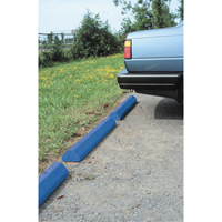 Butoirs pour voitures, Plastique, 6' l, Bleu Cintas