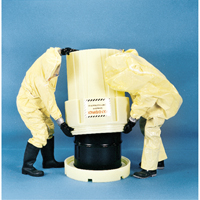 Barils de r&eacute;cup&eacute;ration Poly-Overpack 65, 65 gal. US, Stationnaire Cintas