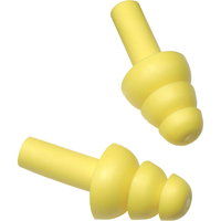 E-A-R Ultrafit Premolded Earplugs, Uncorded, Bulk - Polybag, 25 dB NRR, One-Size Cintas