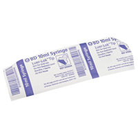 Syringe without Needle, 10 cc Cintas