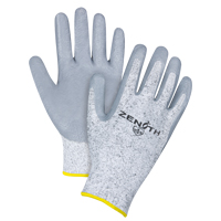 Gants &eacute;lastiques sans coutures r&eacute;sistants &agrave; la coupe, Taille 2T-Grand/11, Calibre 13, Rev&ecirc;tement Nitrile, Enveloppe en PEHP, ANSI/ISEA 105 niveau 2/EN 388 niveau 3 Cintas