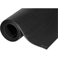 Tapis Comfort-King, Lisse, 3' x 4' x 3/8", Noir, &eacute;ponge Cintas