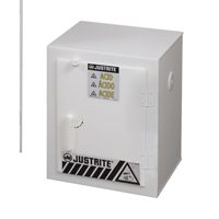 Solid Polyethylene Acid Cabinets, 6 x 0.66043 Gal., 17" x 22" x 17" Cintas