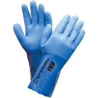 Triple Dip Gloves, Size X-Large/10, 12" L, PVC, Flock-Lined Inner Lining, 35-mil Cintas