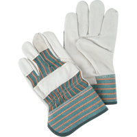 Abrasion-Resistant Fitter's Gloves, Ladies, Grain Cowhide Palm Cintas