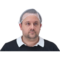 Hair Nets, Nylon, 18", White Cintas