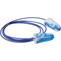 SparkPlugs&reg; Multi-Coloured Foam Earplugs, Bulk - Box, Corded Cintas