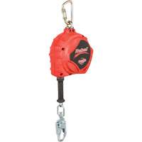 Rebel Self Retracting Lifeline, 33', Galvanized Steel, Swivel Cintas