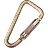 Saflok Carabiners, Steel, 3600 lbs Capacity Cintas