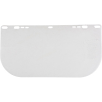 F20 Clear Flat Faceshield, Polycarbonate, Clear Tint Cintas
