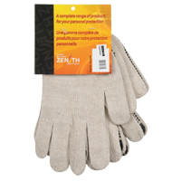 Heavyweight Dotted String Knit Gloves, Poly/Cotton, Single Sided, 7 Gauge, Large Cintas