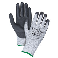 Gants &eacute;lastiques sans coutures r&eacute;sistants &agrave; la coupe, Taille Moyen/8, Calibre 13, Rev&ecirc;tement Polyur&eacute;thane, Enveloppe en PEHP, ANSI/ISEA 105 niveau 4/EN 388 niveau 5 Cintas