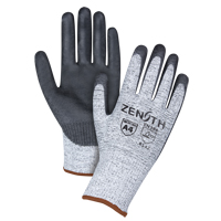Gants &eacute;lastiques sans coutures r&eacute;sistants &agrave; la coupe, Taille Grand/9, Calibre 13, Rev&ecirc;tement Polyur&eacute;thane, Enveloppe en PEHP, ANSI/ISEA 105 niveau 4/EN 388 niveau 5 Cintas