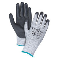 Seamless Stretch Cut-Resistant Gloves, Size X-Large/10, 13 Gauge, Polyurethane Coated, HPPE Shell, ANSI/ISEA 105 Level 4/EN 388 Level 5 Cintas