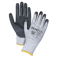 Gants &eacute;lastiques sans coutures r&eacute;sistants &agrave; la coupe, Taille 2T-Grand/11, Calibre 13, Rev&ecirc;tement Polyur&eacute;thane, Enveloppe en PEHP, ANSI/ISEA 105 niveau 4/EN 388 niveau 5 Cintas
