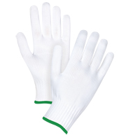 Seamless String Knit Gloves, Polyester, 10 Gauge, Medium Cintas