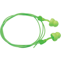 Bouchons d'oreilles en mousse Glide, Vrac - Boîte, Avec cordon Cintas