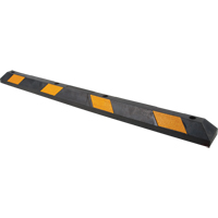 Butoir pour espace de stationnement, Caoutchouc, 6' l, Noir/Jaune Cintas