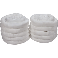 Sorbent Sock, Oil Only, 45 gal. Absorbancy, 3" W x 10' L, Pack of 10 Cintas